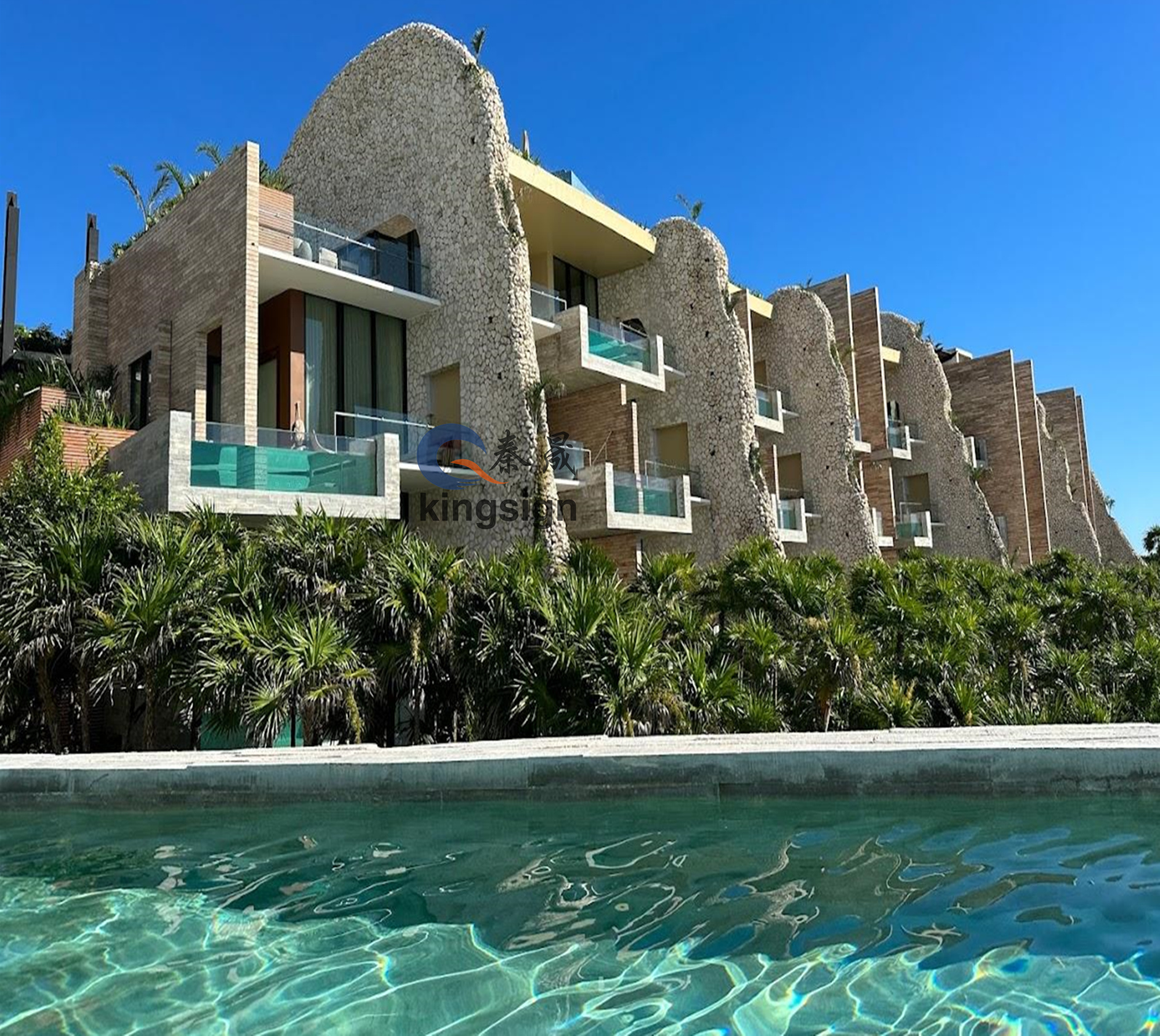 Акрилове вікно та оглядова панель для басейну Kingsign